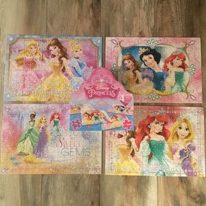 Disney Princess Glitter Puzzles (4)
